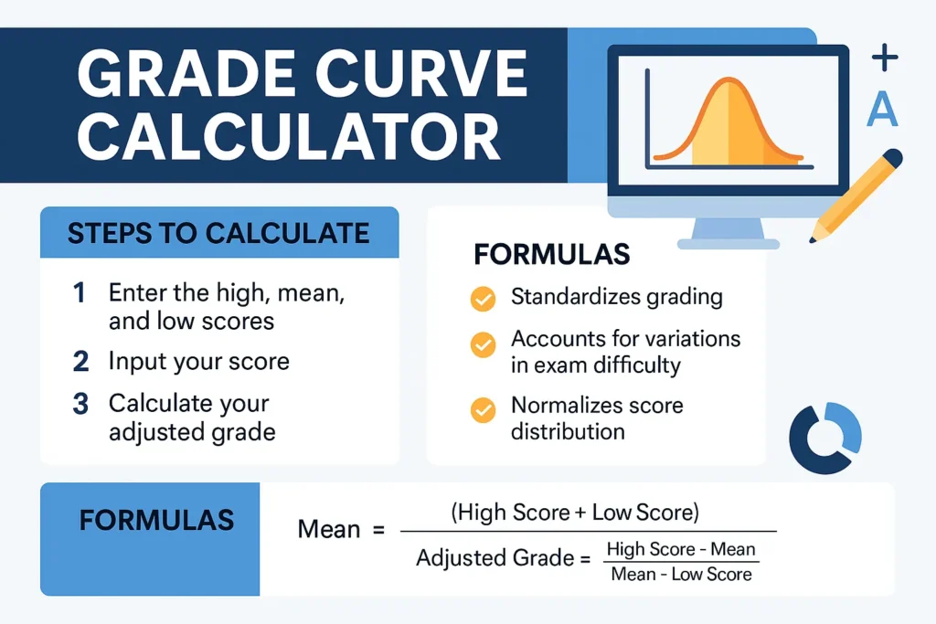 How To use grade curve calculator